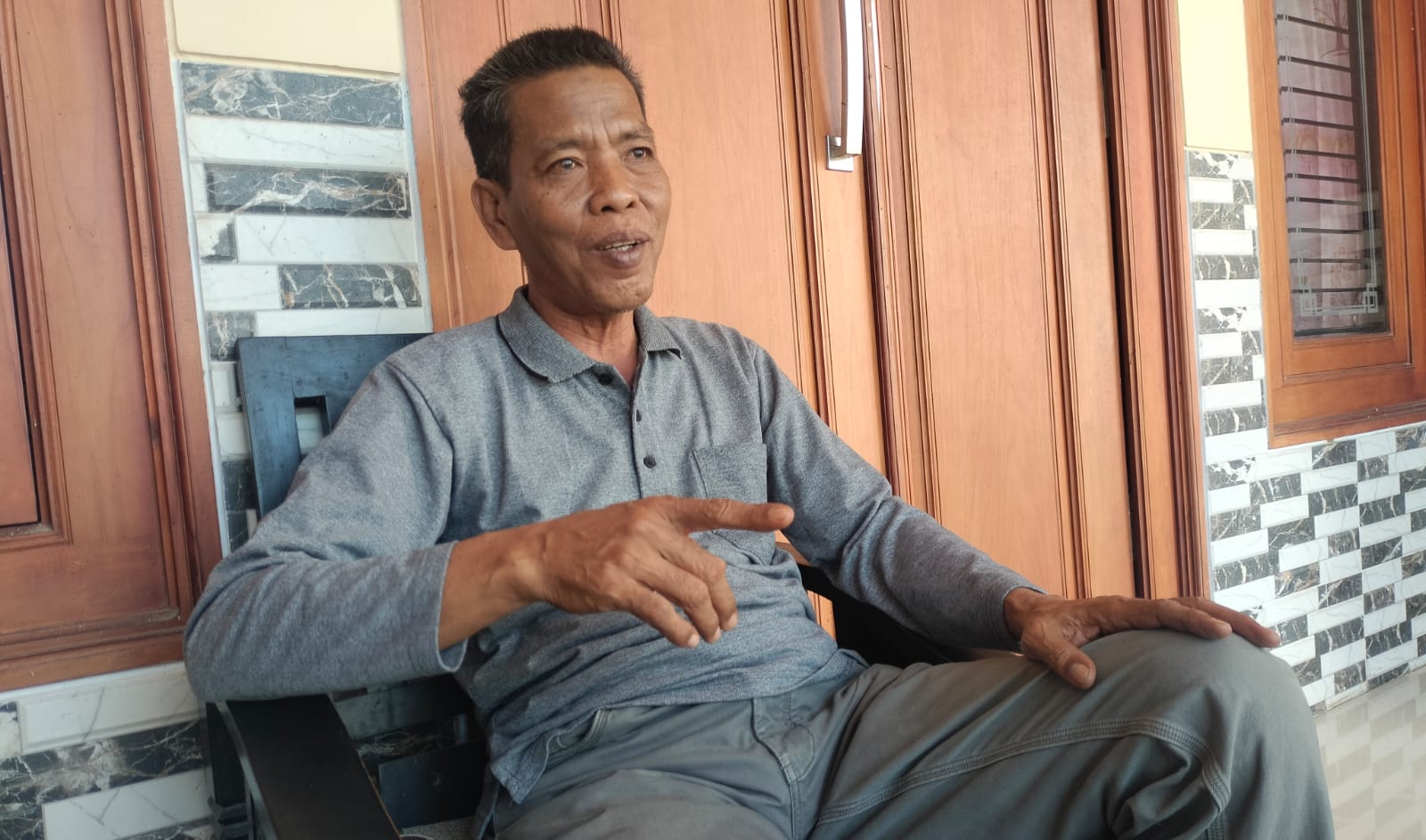 Anggota Komisi III Atensi Tebing Rawan Longsor Kebonagung