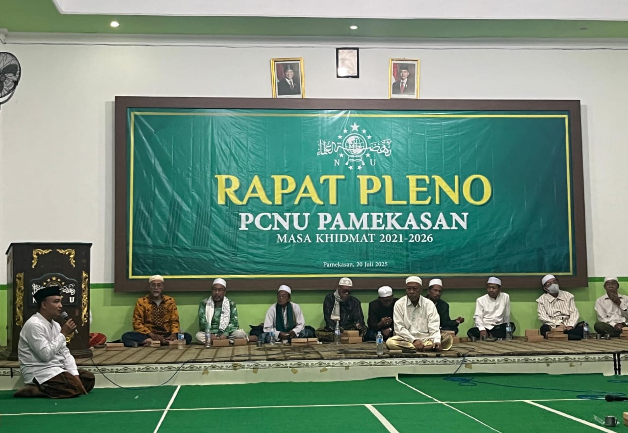 Rapat Pleno, Kiai Muhlis Terpilih Sebagai Pj Ketua PCNU Pamekasan