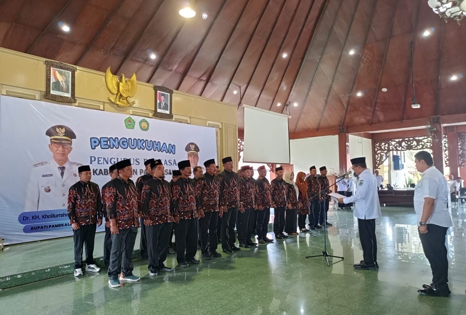 Kades se-Kecamatan Larangan Kompak Absen Pengukuhan, Perkasa Sebut PKDI ABDESI Tingkat Provinsi-Nasional