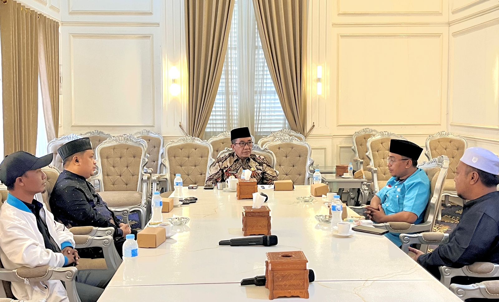 Perkuat Sinergitas, DPD Gelora Pamekasan Silaturahmi dengan Bupati