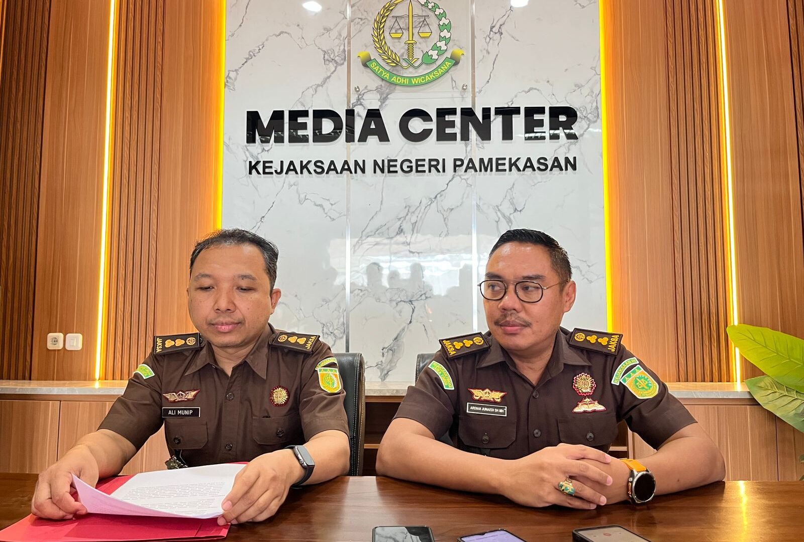 Peringati Hakordia, Kejari Pamekasan Sampaikan Penanganan Tiga Kasus Tipidkor