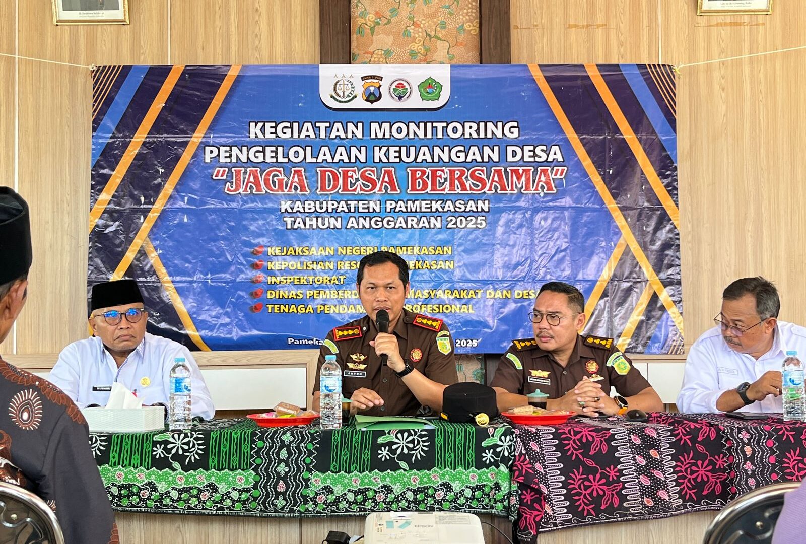 Monitoring Pengelolaan Dana Desa di Proppo, Kajari Pamekasan: Fiktif Tidak Ada Ampun!