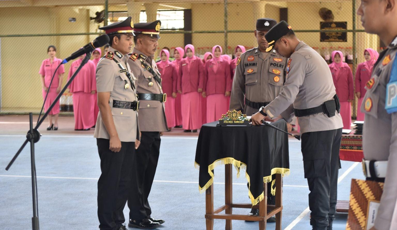 Wakasatlantas Polresta Sidoarjo Jadi Kasatlantas Polres Sumenep, Eks Kasatnarkoba Pimpin Sektor Guluk-Guluk 
