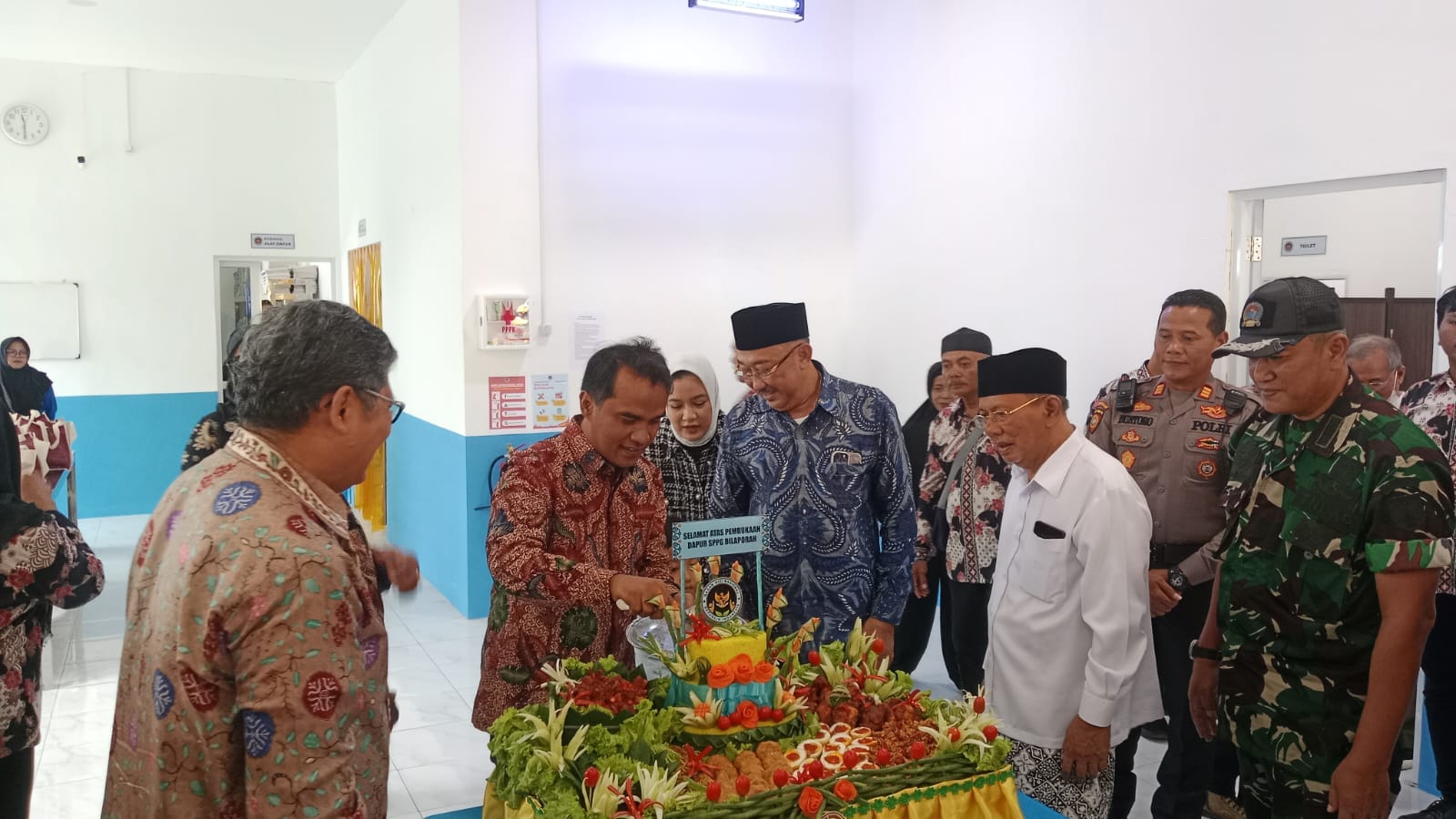Sasar 3.000 Penerima Manfaat, SPPG Bilaporah Diluncurkan, Bupati Bangkalan: Harus Sesuai SOP