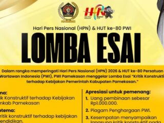 Kritik Kebijakan Pemerintah, PWI Pamekasan Gelar Lomba Esai