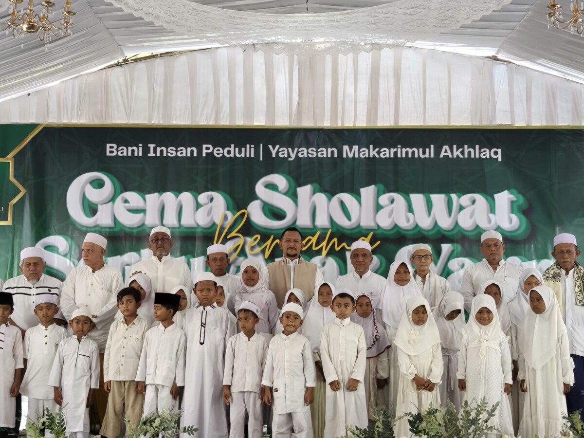 Bentuk Kepedulian, BIP Santuni Ribuan Anak Yatim di Sumenep