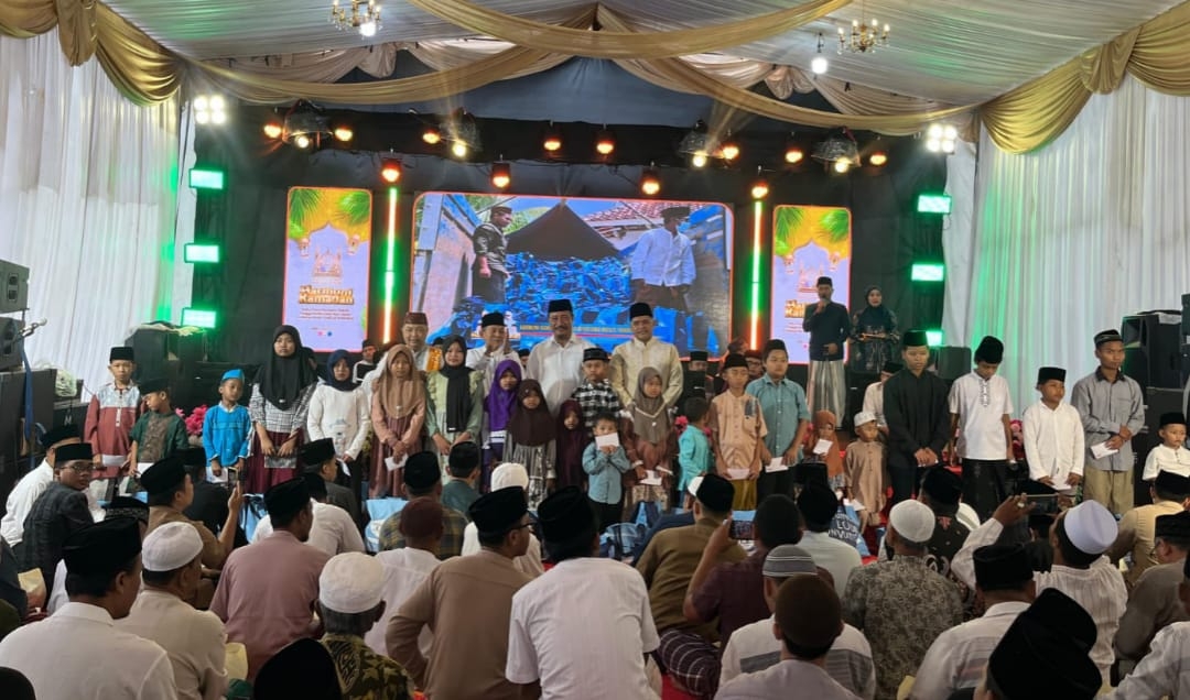 Harmoni Ramadan, Majelis Tangga Seribu Pamekasan Santuni Anak Yatim dan Duafa
