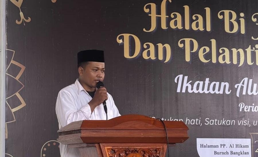 Perkuat Silaturahmi-Ekonomi, Alumni Ponpes Al Hikam Bangkalan Gelar Halal Bihalal dan Pelantikan