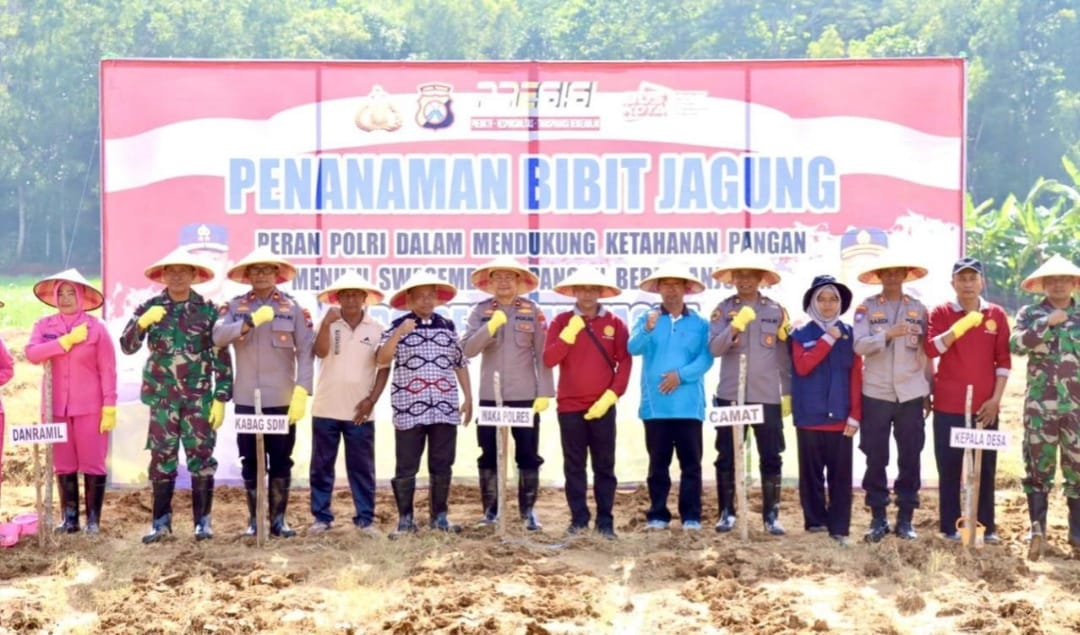 Tepis Isu 'Polisi Klaim Jagung Petani', Polres Pamekasan Tegaskan Bina Poktan Bermitra
