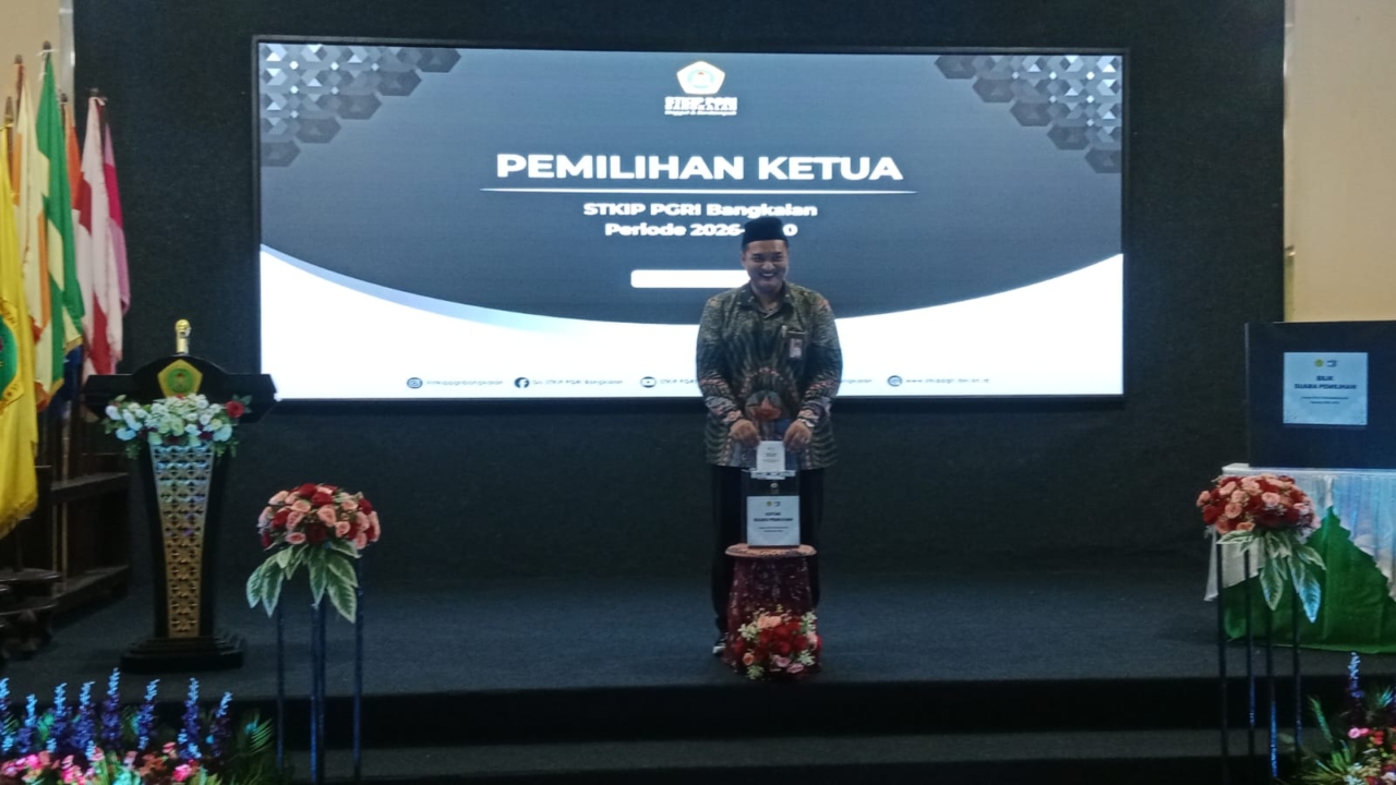 Lawan Kotak Kosong, Fajar Hidayatullah Kembali Pimpin STKIP PGRI Bangkalan Periode 2026–2030