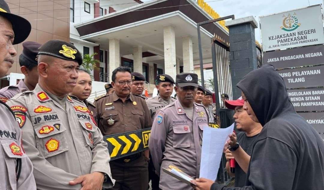 Demo Kejari Pamekasan, Formaasi dan TPF-N Sodorkan LPJ Janggal Porprov KONI