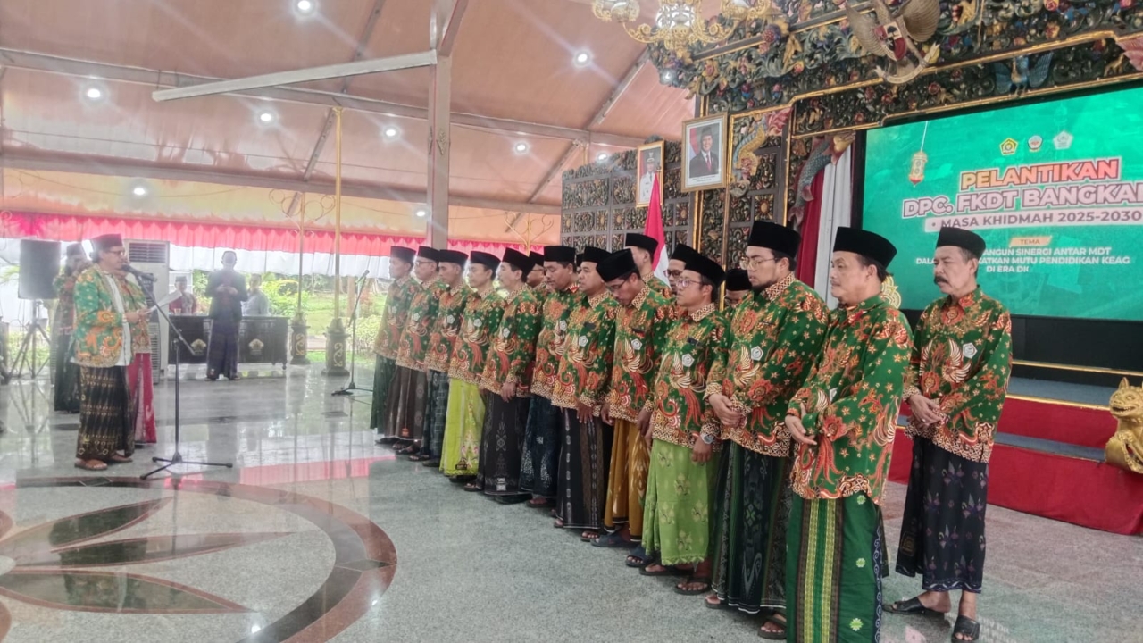Resmi Dilantik, FKDT Bangkalan Fokus Benahi Data dan Perkuat Madrasah Diniyah