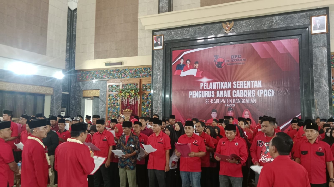 PDIP Bangkalan Panaskan Mesin Politik, Target 11 Kursi DPRD