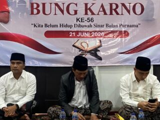 Haul Bung Karno ke-56, PDI Perjuangan Bangkalan Ajak Masyarakat Rawat Semangat Jas Merah