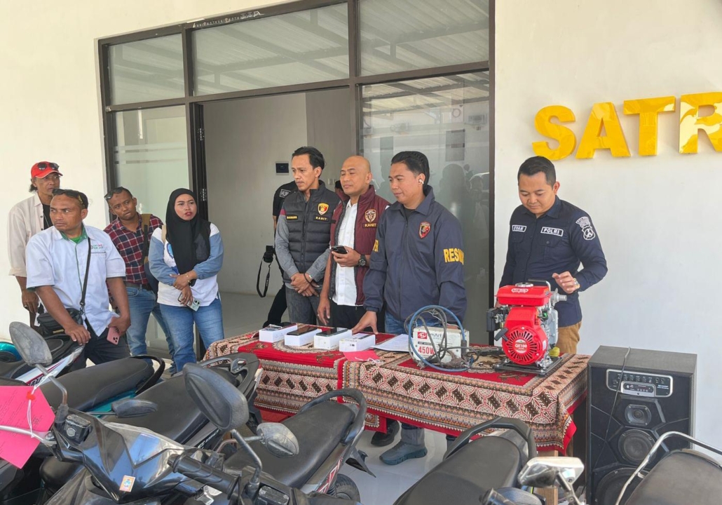 Sepekan, Polisi Ringkus Delapan Maling di Pamekasan