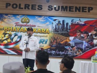 Bupati Sumenep Apresiasi Pengabdian Polri di Hari Bhayangkara ke-80, Tegaskan Pentingnya Sinergi untuk Daerah