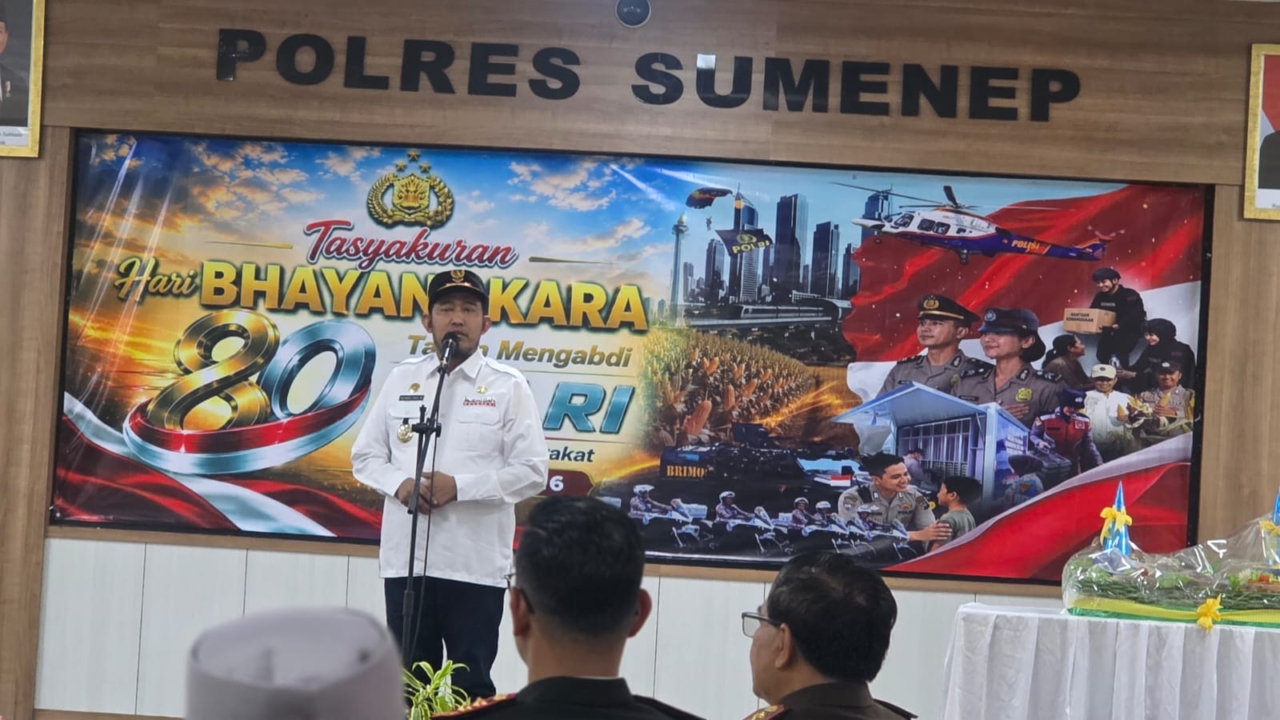 Bupati Sumenep Apresiasi Pengabdian Polri di Hari Bhayangkara ke-80, Tegaskan Pentingnya Sinergi untuk Daerah