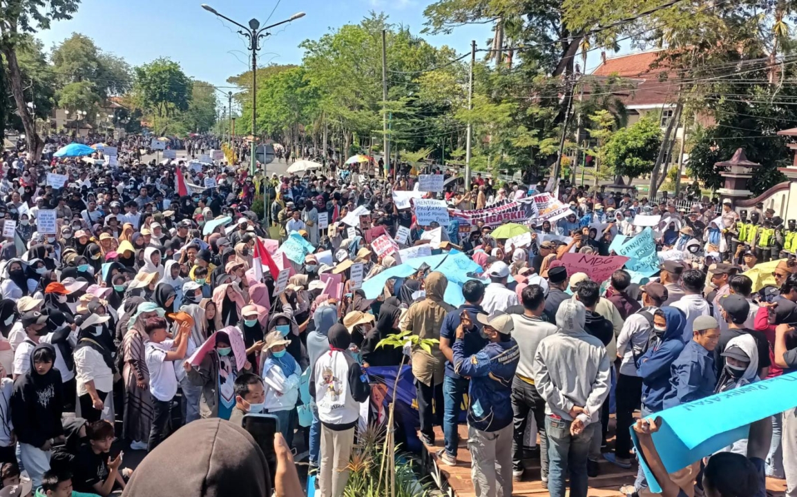 Pegawai SPPG se-Pamekasan Demo Dewan, Satgas MBG: Perbaiki Menunya!