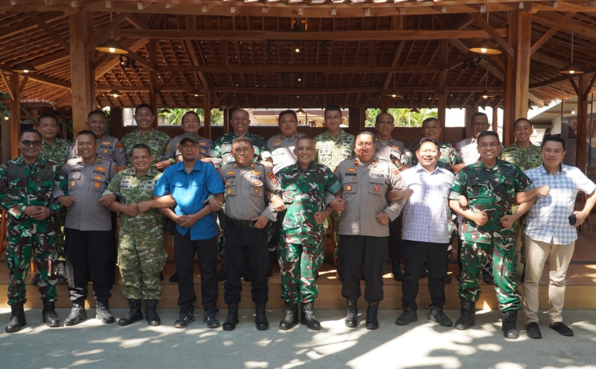 Ditengah Situasi Politik Nasional, Kapolres-Dandim Pamekasan Gelar Pertemuan