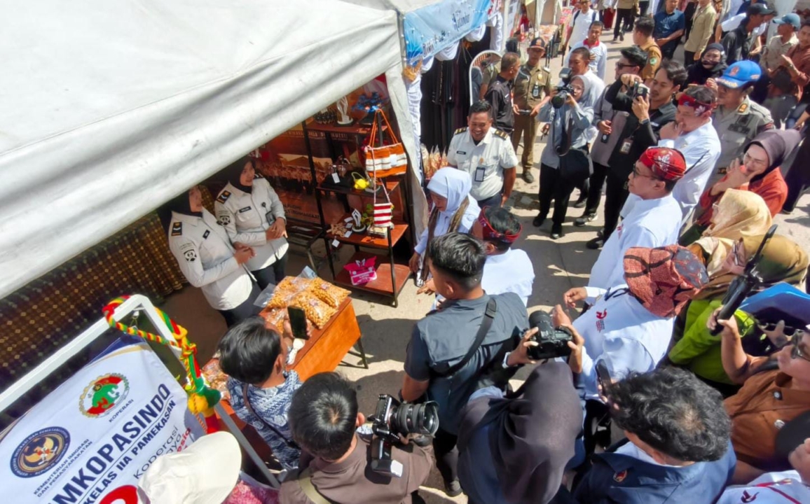 Sewa Stand Bazar Puncak Harkopnas Jatim ke-79 Pamekasan Tembus Rp1.3 Juta