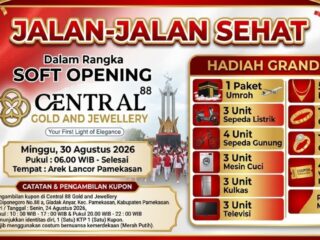 JJS Hiasi Peresmian Toko Emas Central 88 Gold & Jewellery Pamekasan