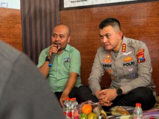 Kapolresta Sumenep Janji Siapkan Media Center di Mapolresta untuk Perkuat Kemitraan dengan Insan Pers