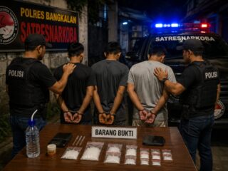 Tiga Terduga Pengguna Narkoba Diciduk di Geger Bangkalan, Polisi Masih Tutup Identitas dan Barang Bukti