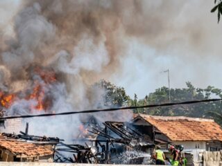 Dua Rumah di Patemon Pamekasan Alami Kebakaran