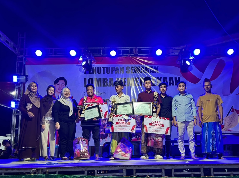 Semarak Kemerdekaan, SPPG Alhasani Palengaan laok Pamekasan Gelar Berbagai Lomba