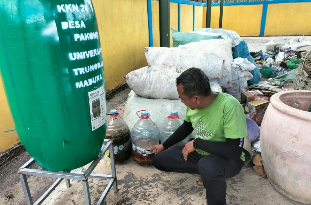 Tak Sekadar Angkut Sampah, TPS3R Bintang Jaya Pakong Sulap Limbah Organik Jadi POC