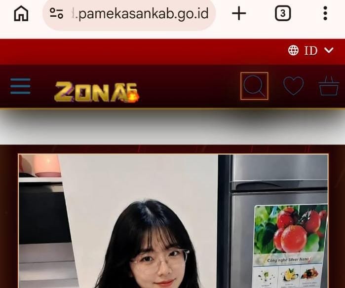 Website Pangkalan Data Pemkab Pamekasan Diretas, Berubah Promosi Judi Slot
