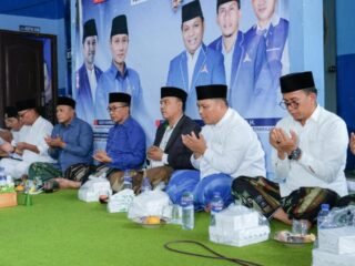Rangkaian HUT ke-25, DPC Demokrat Pamekasan Peringati Maulid Nabi