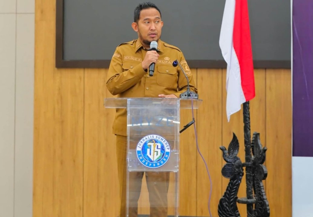 Pesan Bupati Fauzi Usai Pengukuhan JSI: Membangun Sumenep Butuh Media-Kolaborasi Pentahelik