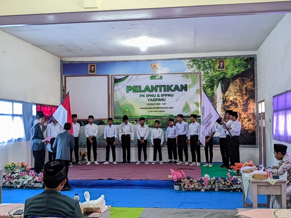 Pengurus PK IPNU-IPPNU Yaspimu Pamekasan Resmi Dilantik