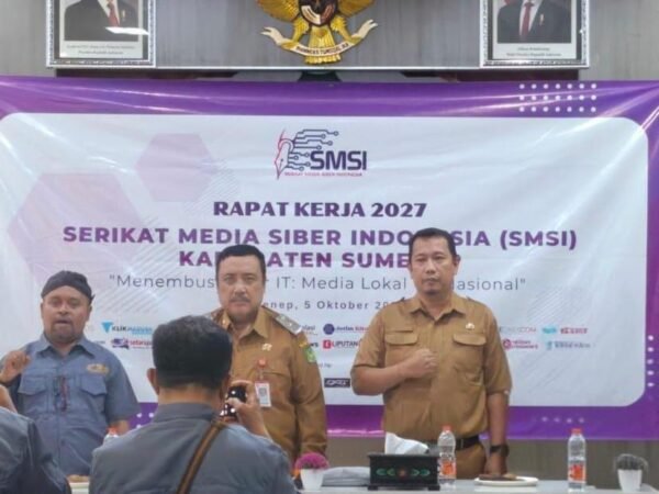 Raker SMSI Sumenep Bidik Pasar IT, DPMD Bakal Gunakan E-Voting Pilkades 2027