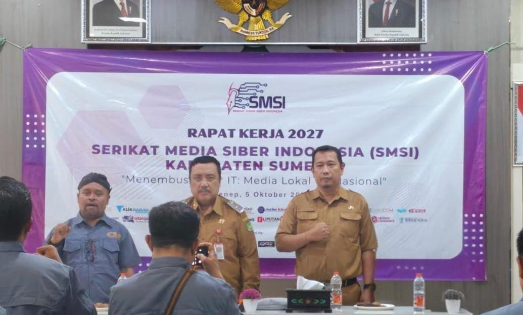 Raker SMSI Sumenep Bidik Pasar IT, DPMD Bakal Gunakan E-Voting Pilkades 2027
