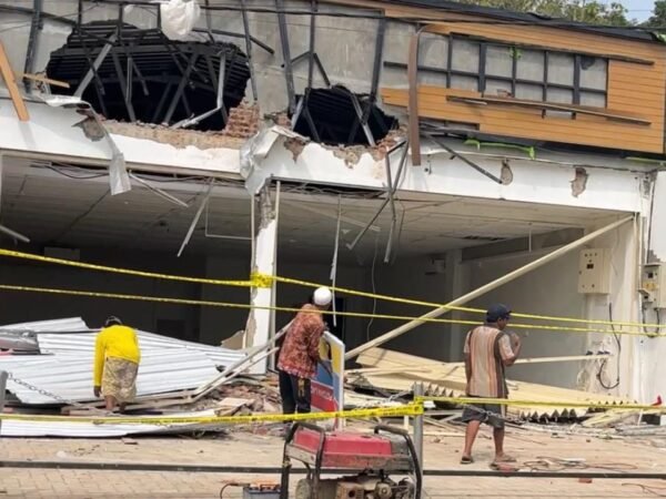 Polisi Bidik Pelaku Pengrusakan Bangunan Indomaret di Palengaan Pamekasan