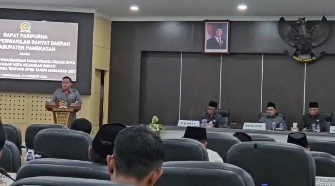 Pembahasan RAPBD 2026 DPRD Pamekasan Memasuki Tahapan Pandangan Fraksi