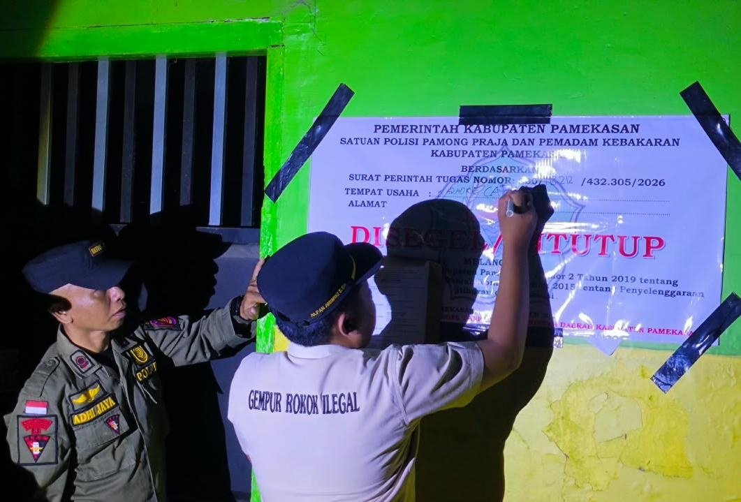 Ini Daftar 6 Tempat Hiburan Pamekasan yang Disegel Aparat Lantaran Hendak Didemo