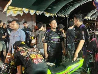 Sirkuit Terbilang Sempit, Kohans Tetap Beri Apresiasi Gelaran Drag Bike Pamekasan
