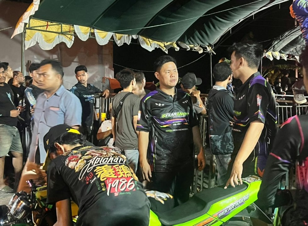 Sirkuit Terbilang Sempit, Kohans Tetap Beri Apresiasi Gelaran Drag Bike Pamekasan